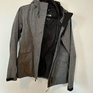 two layer north face jacket